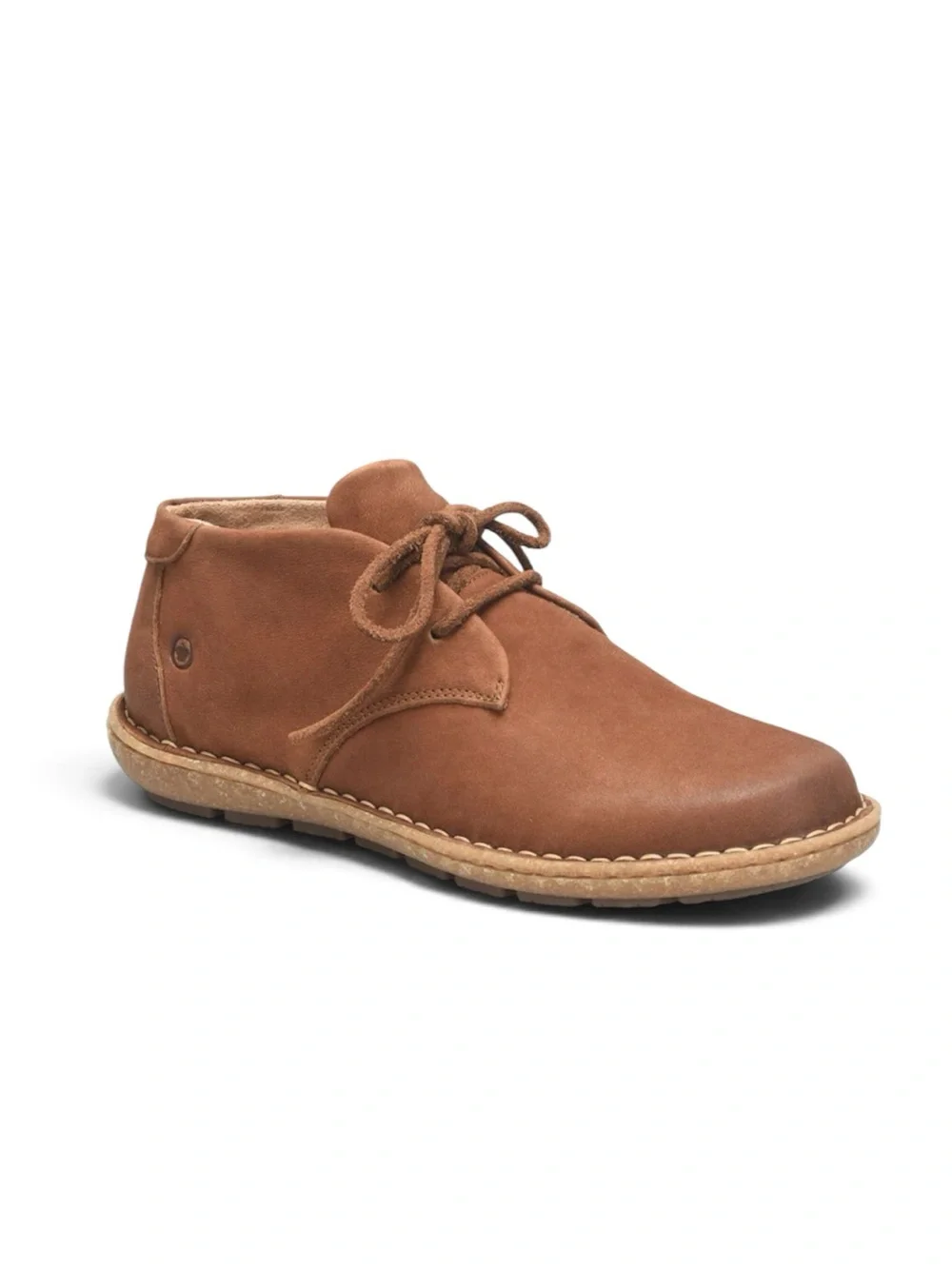 Born Nuala II Lace-up Ankle Boot in Maple Leaf Nubuck Size 8